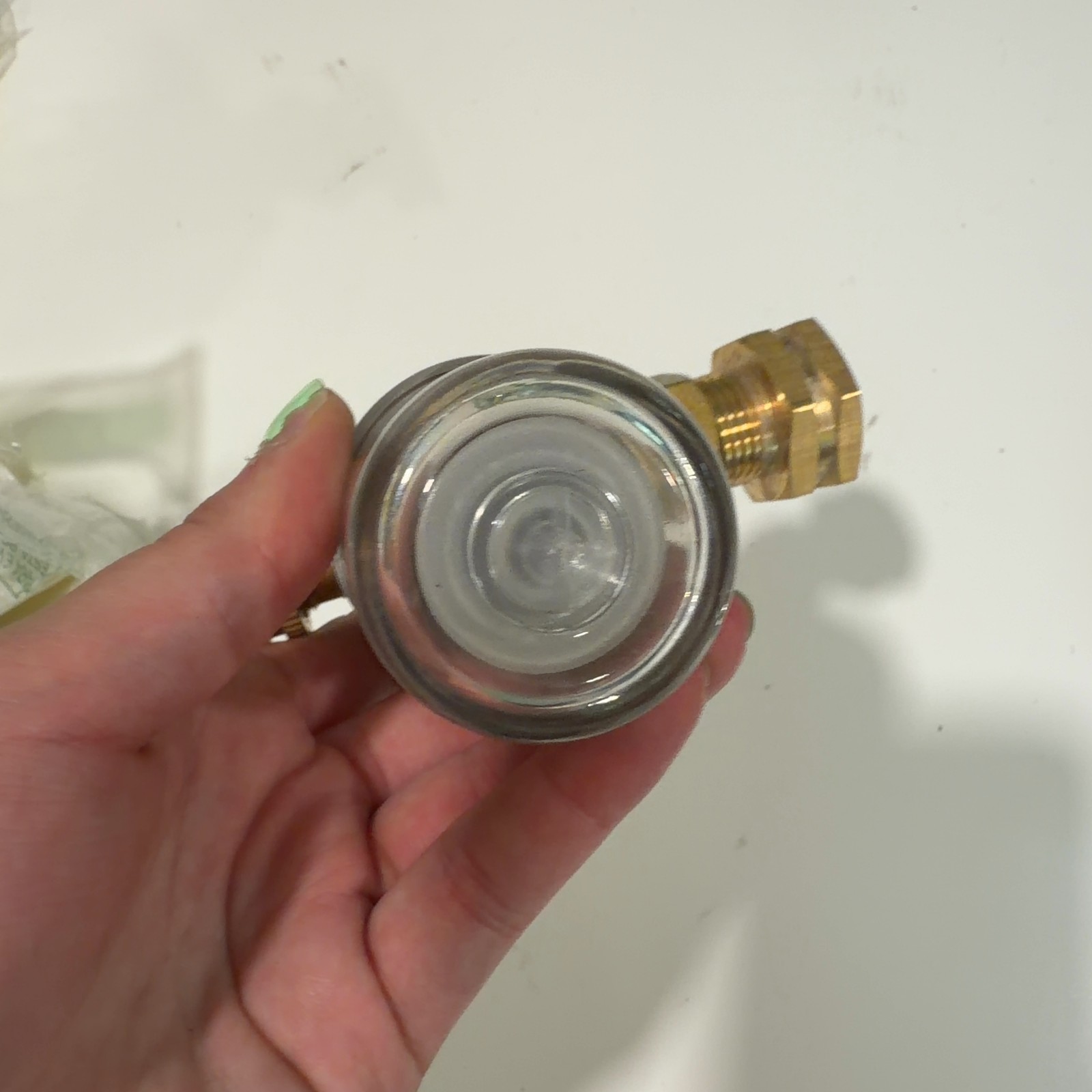 40 Micron Brass Spin Down Sediment Water Filter for Washer, Hose, Well Water