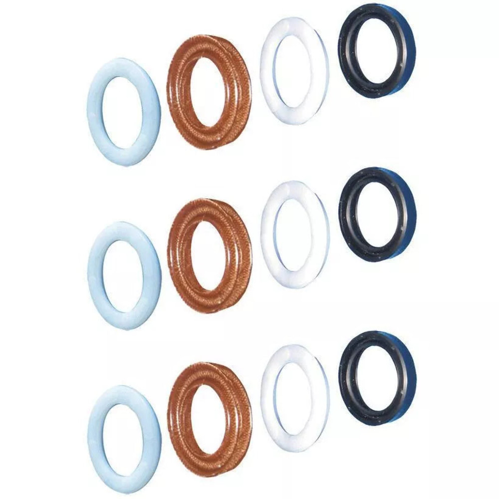 Fits GENERAL PUMP KIT 161 SEAL PACKING 18mm GP K161, Made in Italy