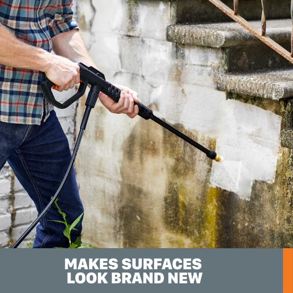 WG605 WORX 13 AMP 1800 PSI ELECTRIC PRESSURE WASHER (1.2 GPM)-New
