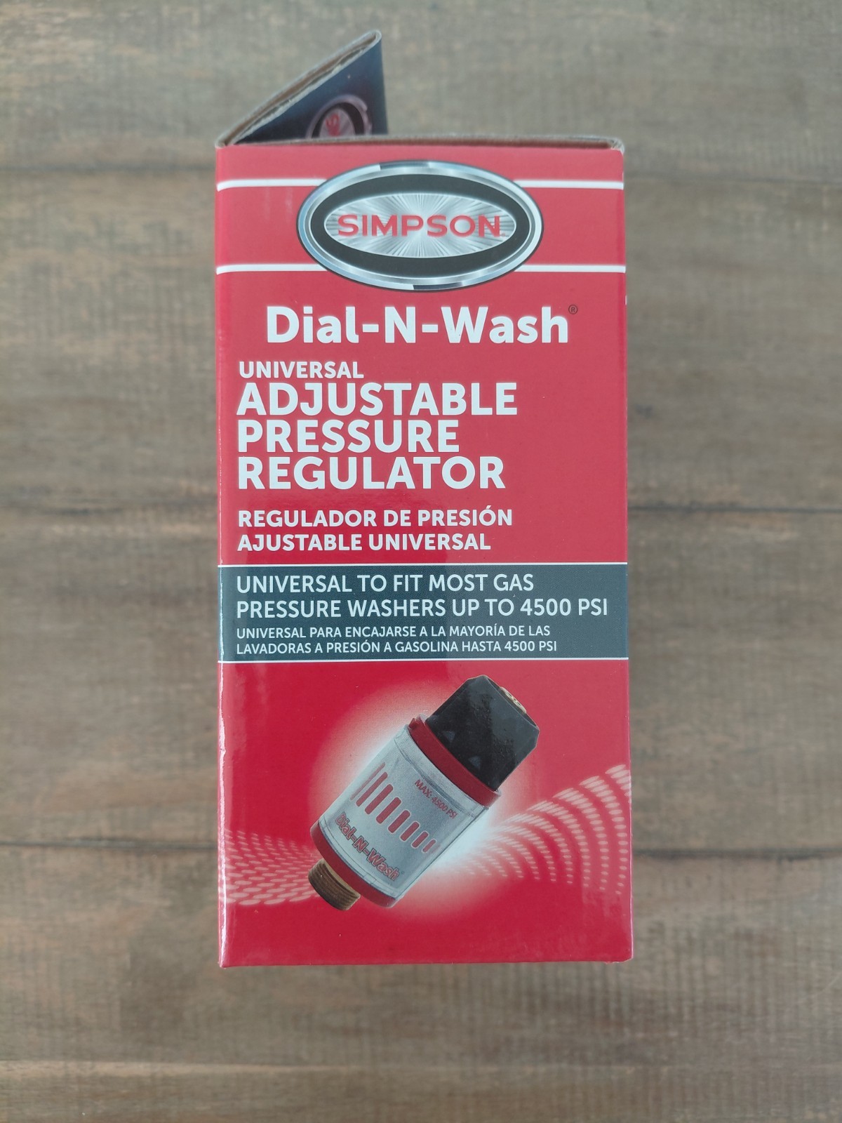 Simpson 4500PSI Dial-N-Wash Adjustable Pressure Washer Regulator 82232