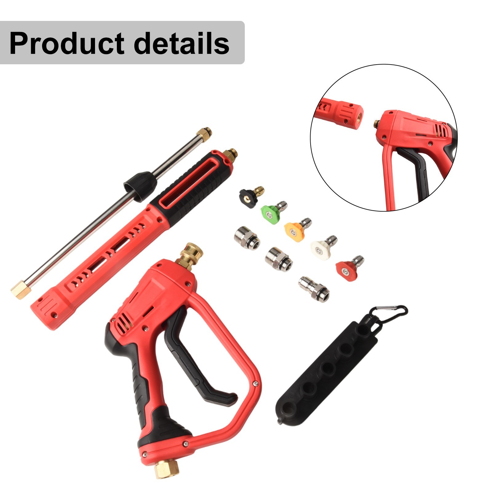 Wide Compatibility with Most Pressure Washers for Various Cleaning Tasks