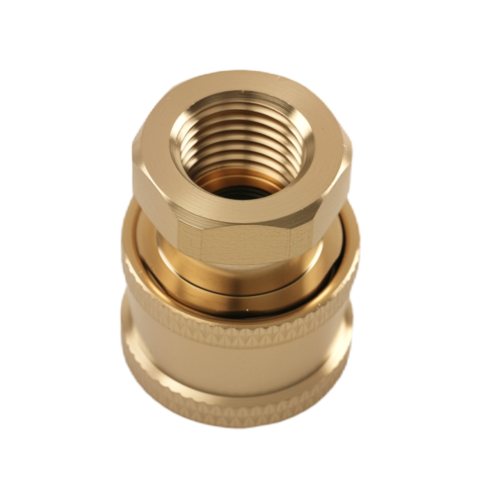 1/4″ Quick Connect to Female NPT Brass Adapter for Pressure Washer Hose 2PC