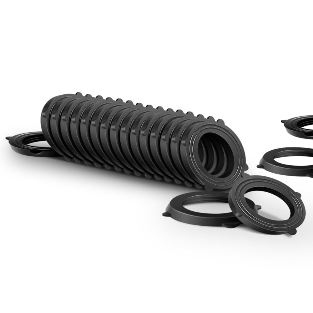 Garden Hose Washers Rubber Washers Seals, Fit All Standard 3/4″Shower Hose