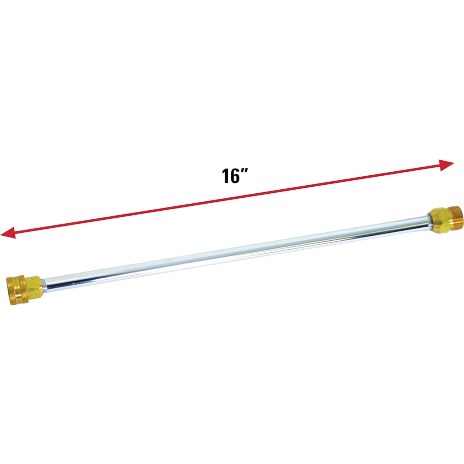 Universal 16-Inch Pressure Washer Wand for Cold Water Use – 3600 PSI Performance