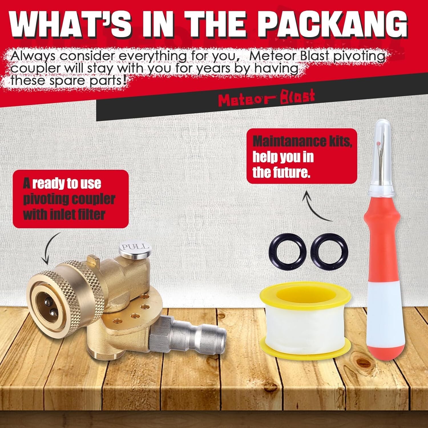 Versatile 120° Pivoting Coupler – Precision Cleaning for Hard-to- Areas
