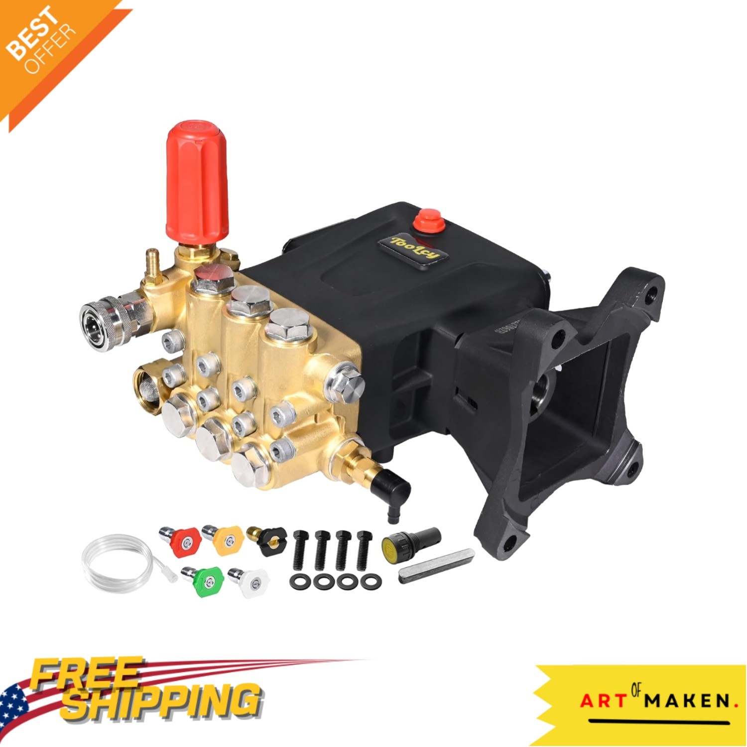 Durable 4400 PSI Direct Drive Pressure Washer Pump – Easy Setup & 5 Tips