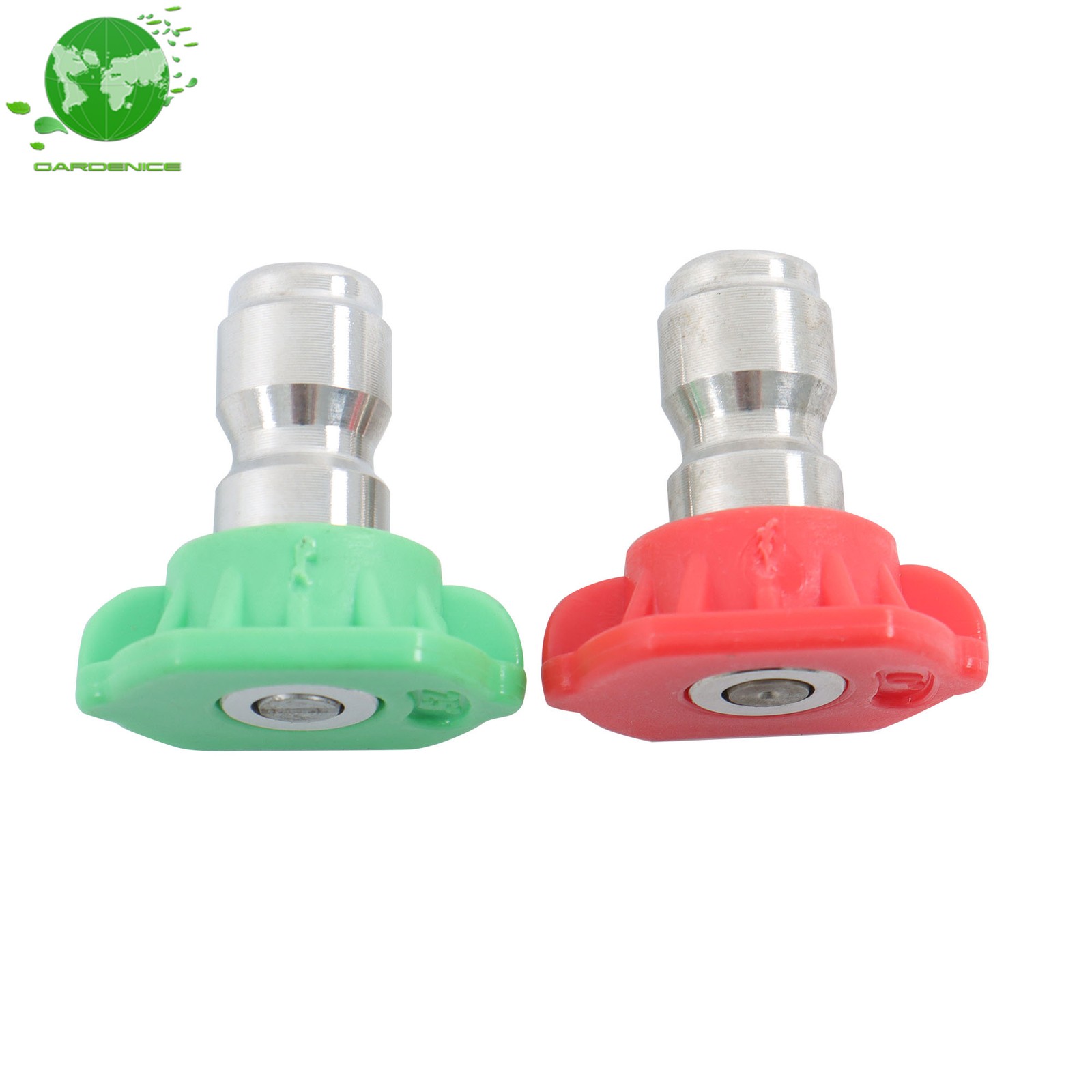 1/4 Inch High Pressure 3600 Psi Rotating Turbine Nozzle Set With 5 Spray Nozzles