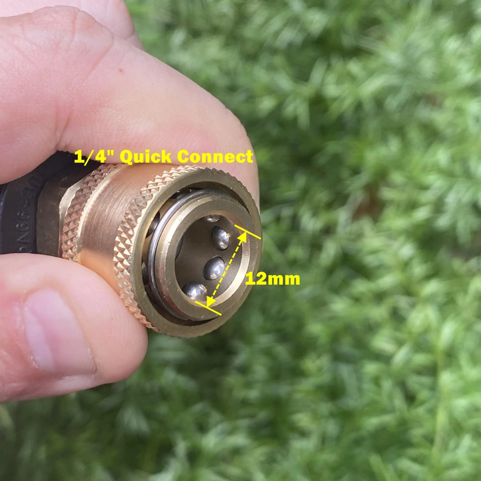 Pressure Washer Adaptor To 1/4″ Quick Release Connector Nozzle For Karcher Bosch