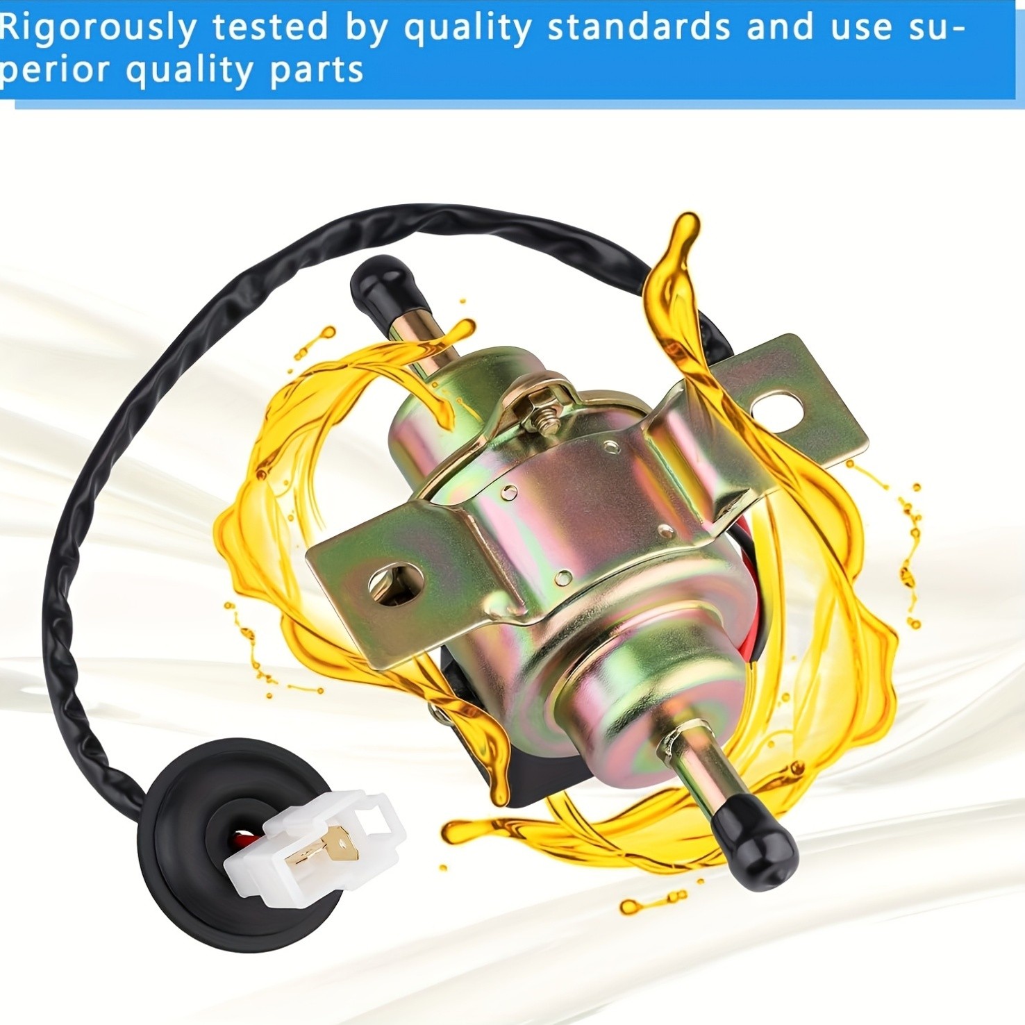Functional Adaptable Stable Easy to Install 12V Universal Electric Fuel Pump Kit