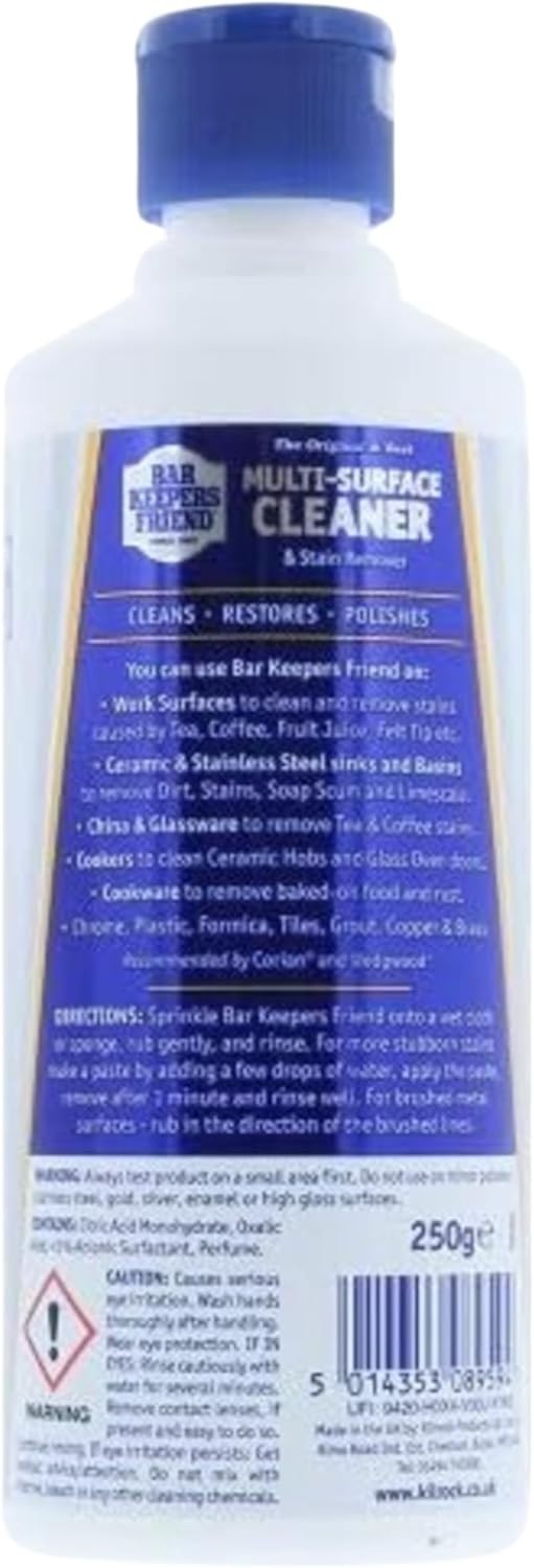 Heavy-Duty Stain Remover 250g – Stainless Steel Cleaner