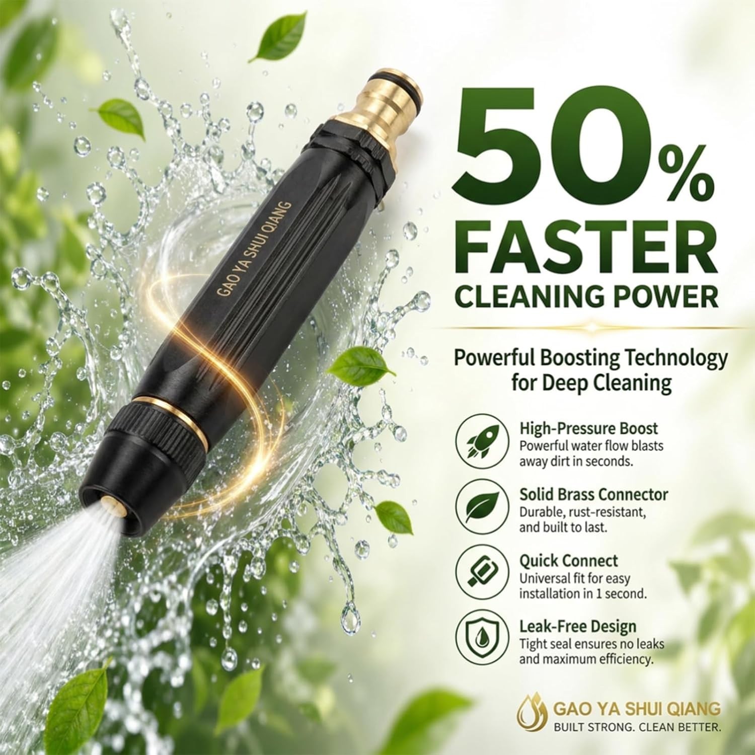 Heavy Duty 3000PSI Water Gun – 5 Spray Modes for Car & Outdoor Cleaning ﻿
