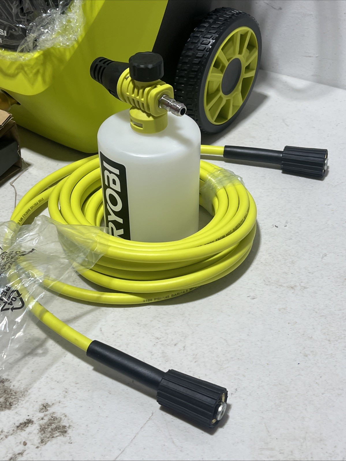 RYOBI 2100 PSI 1.2 GPM Cold Water Corded Pressure Washer – NO Handle/Wand