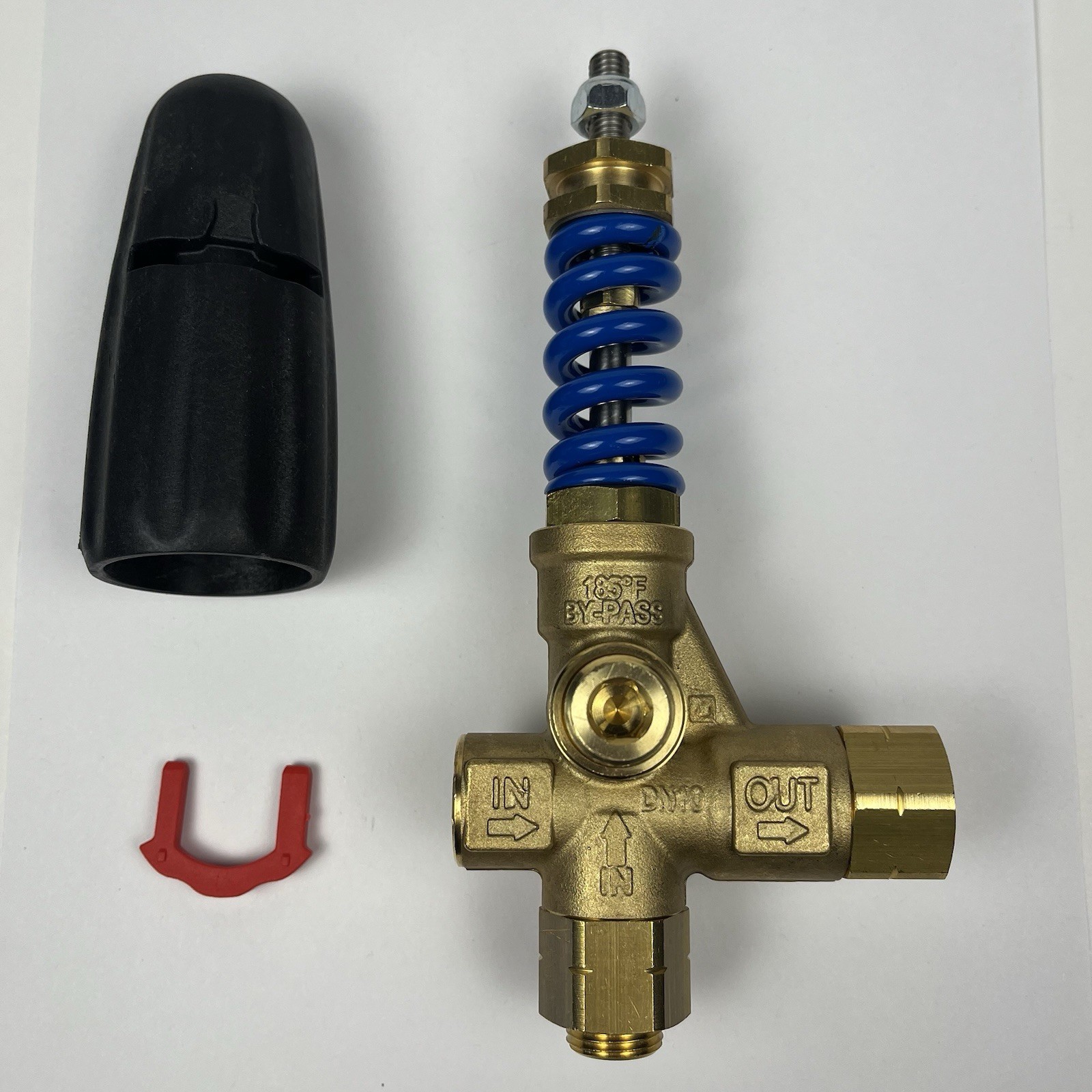 Interpump H284 USK 280 Bar Brass Pressure Washer Unloader Valve 4050 PSI Italy