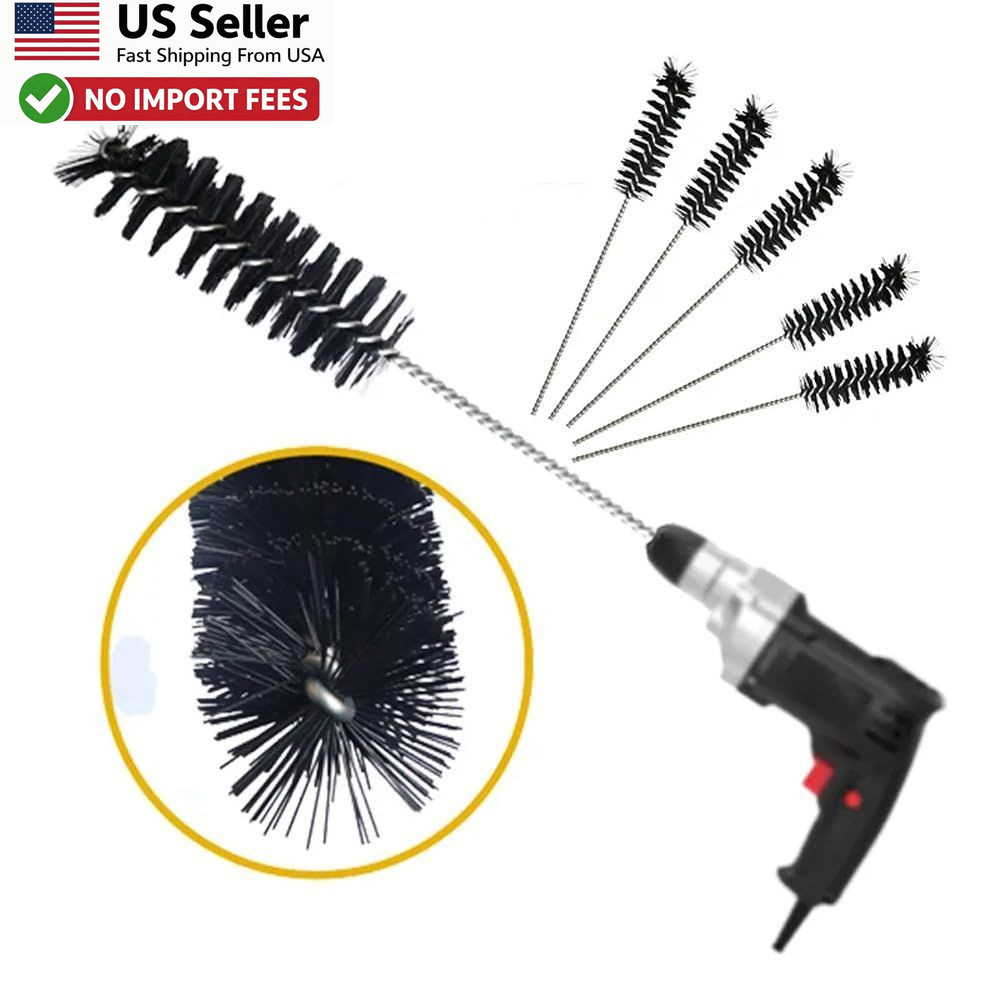 Carburetor Cleaning Brush Kit 3 Pack Drill Nylon Engine Carbon Tool FROM USA