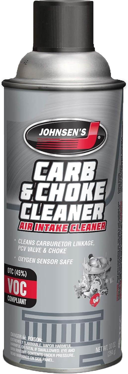 Johnsen’s 4641 VOC Compliant Carburetor Cleaner Spray – 10 oz.