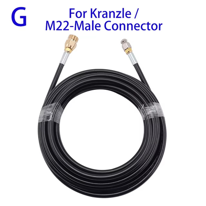 Customizable Length Pressure Washer Sewer Drain Hose Kit for Karcher