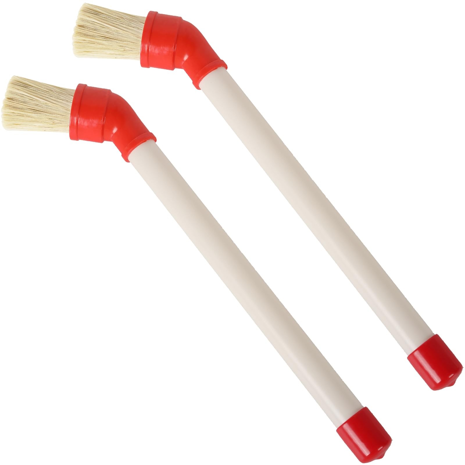 Calvana (2-Pack) Curved Applicator Brush 11″ Plastic Handle – Large