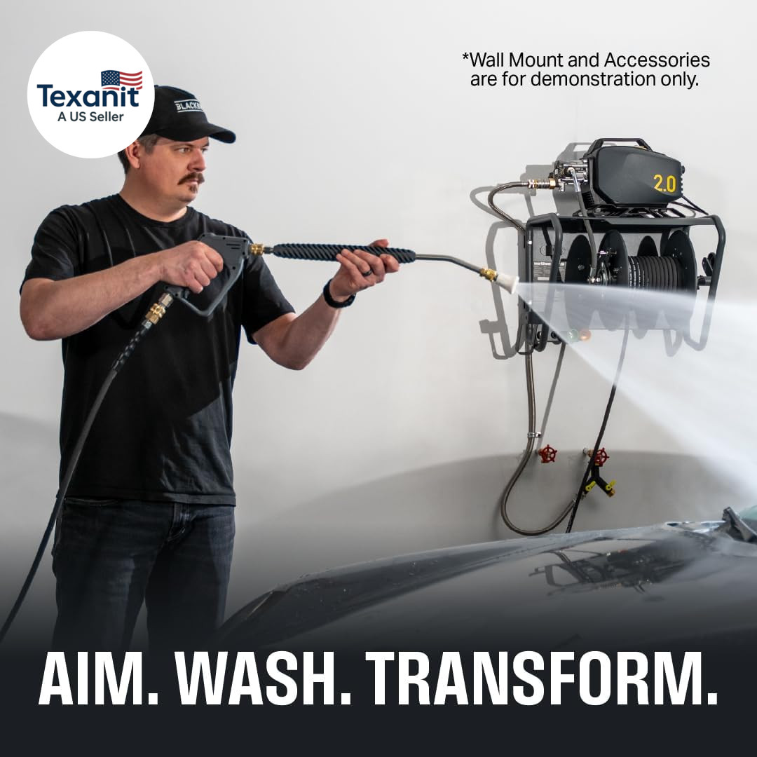 2.0 Electric Pressure Washer (Tool Only) – 2.0 GPM High Pressure Washer for DIY