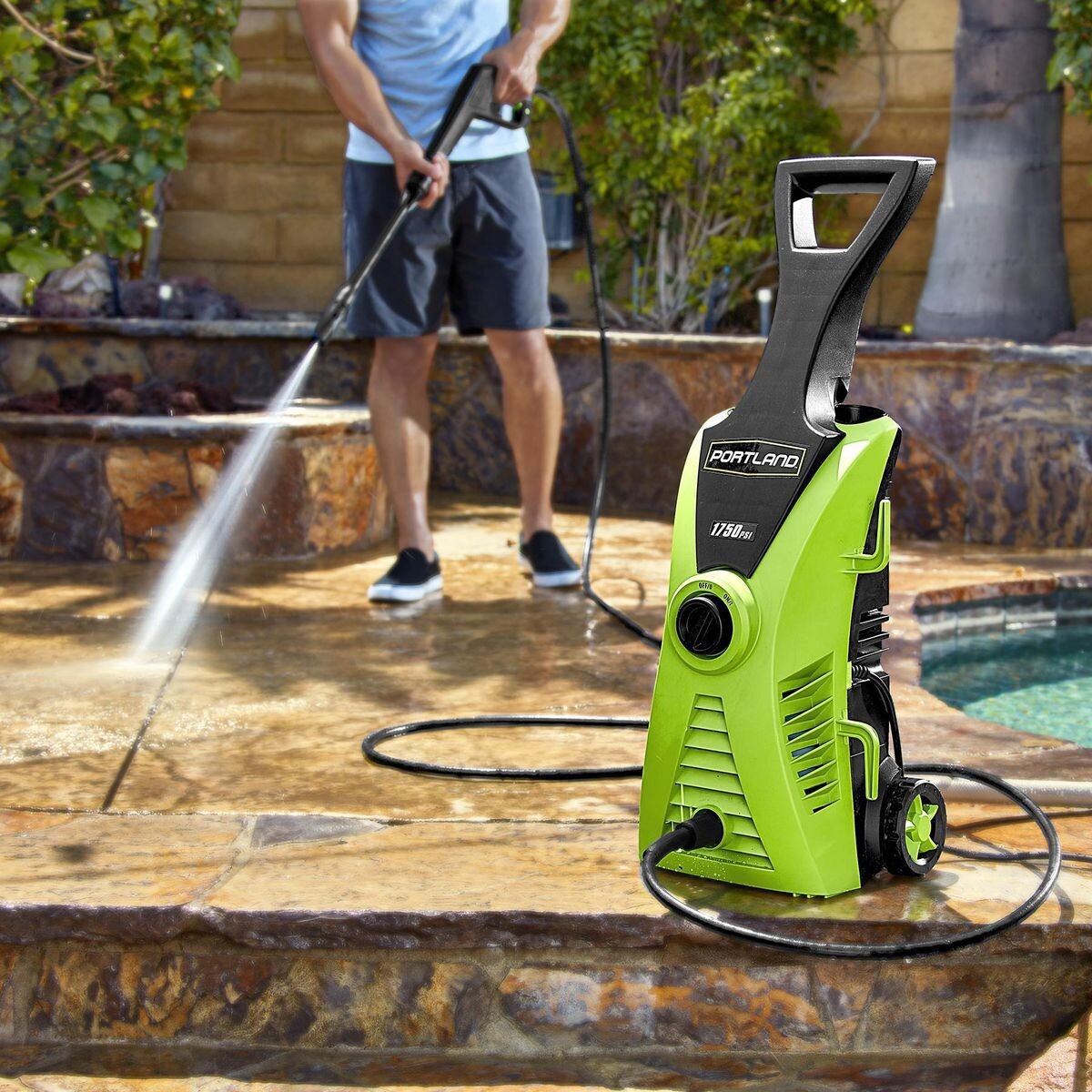 1750 PSI 1.3 GPM Corded Electric Pressure Washer