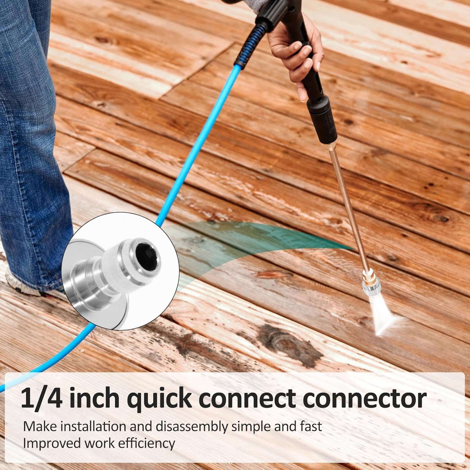Pressure Washer Shower Nozzle, Pressure Washer Tips Spray Nozzle, Soft Rain Show