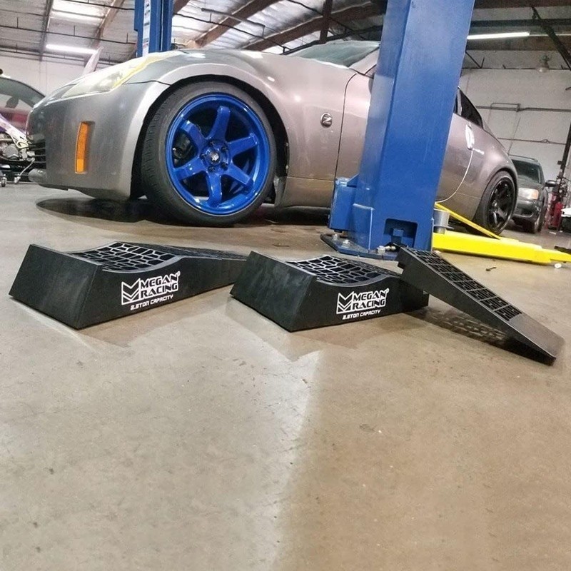 Detachable Low Profile Car Ramps Heavy Duty Plastic Composite 5000LB Capacity US