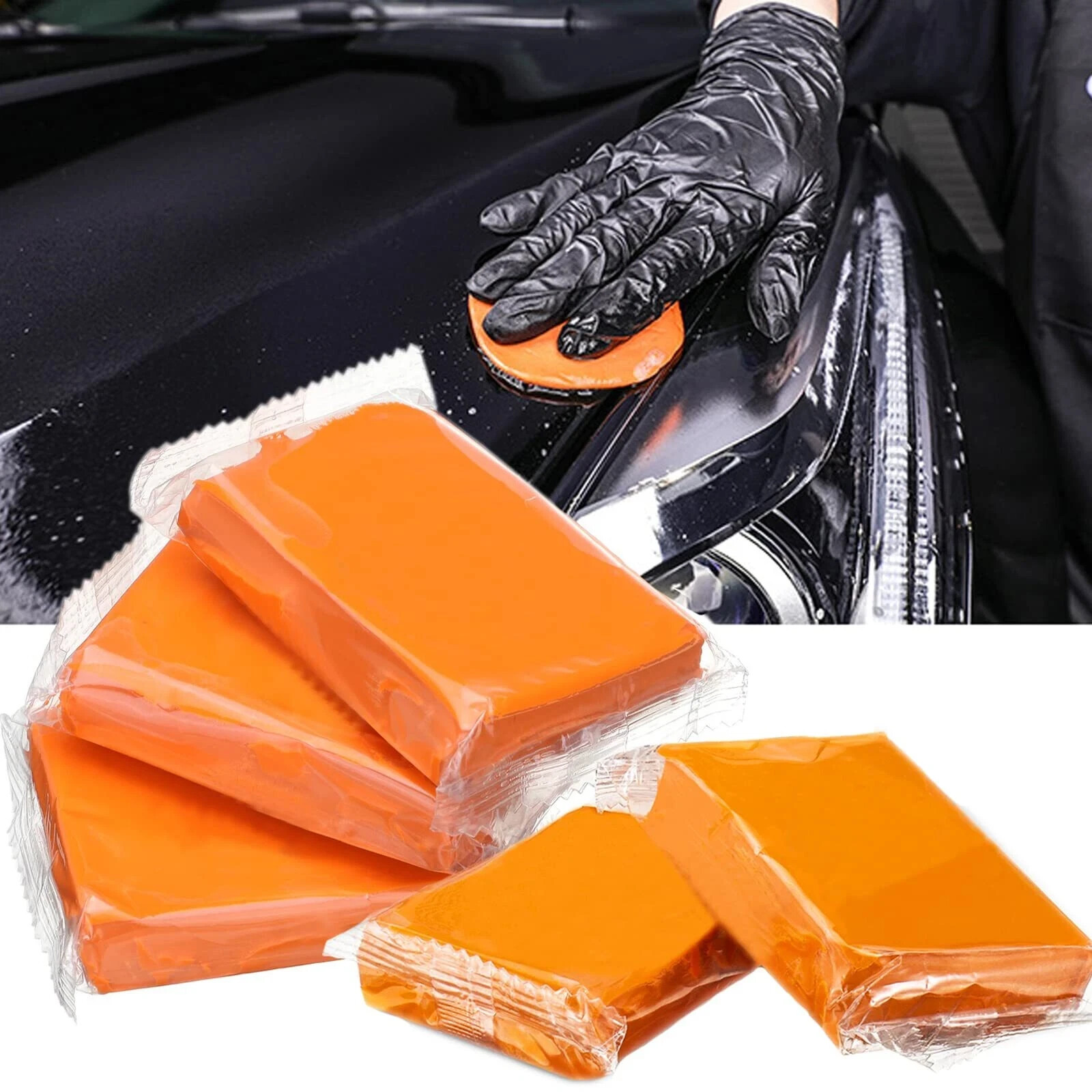Car Clay Bar 5 Pack 500g Premium Grade Clay Bars Auto Detailing Magic Clay Ba…
