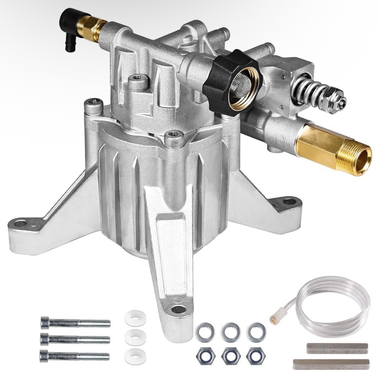 7/8″ Shaft Vertical Pressure Washer Pump Rear Inlet Outlet 3000 PSI 2.5 GPM
