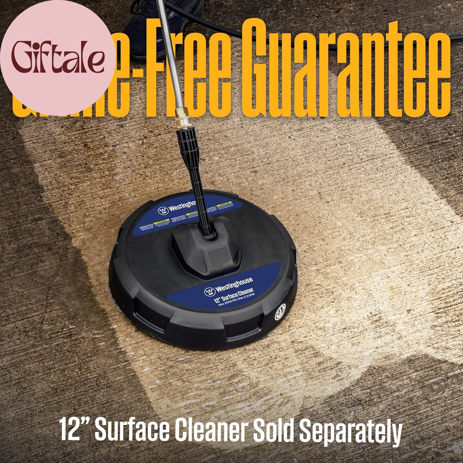 Epx3100 Electric Pressure Washer, 2300 Max PSI 1.76 Max GPM with Anti-Tipping Te