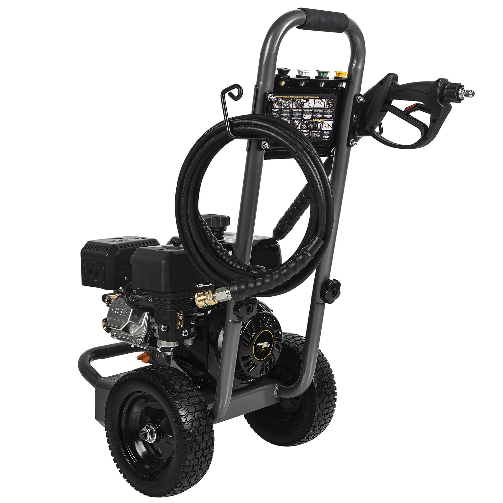 BE Power 3,400 PSI 2.5 GPM, 223cc, Cold Water Gas Pressure Washer