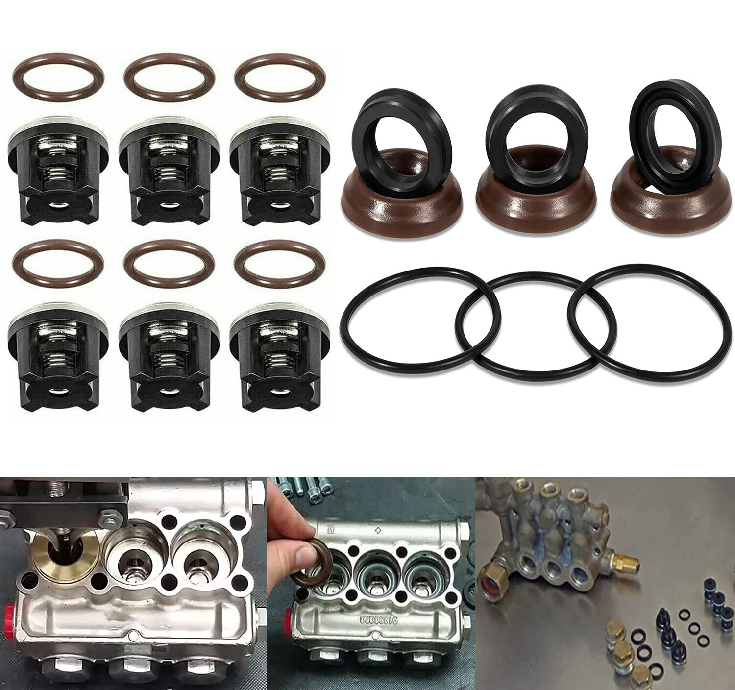 AR1857 Pressure Washer Packing Kit 71AR1828 Check Valve Kit For Annovi Reverberi