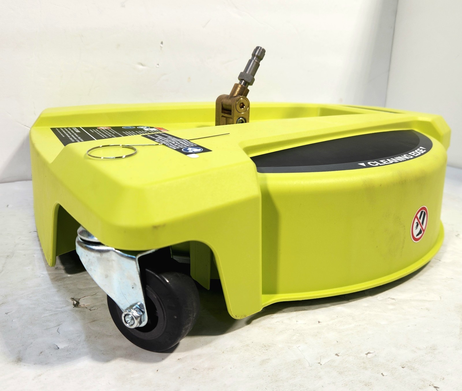 RYOBI 15in. 3400PSI Gas Pressure Washer Surface Cleaner on Wheels RY31SC15 USED