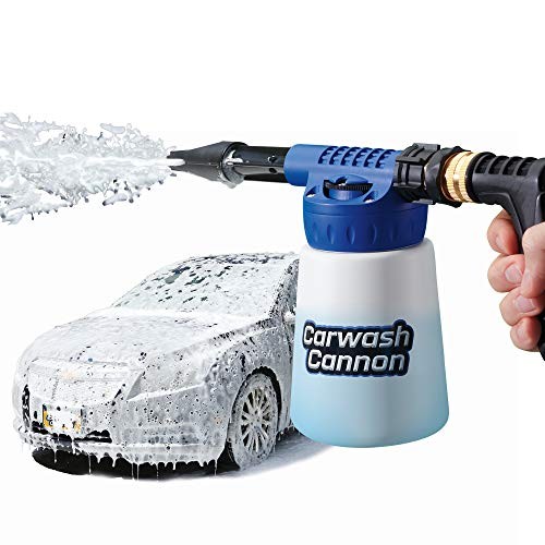 Carwash Cannon Foam Blaster Nozzle Gun for Car, Truck, Boat & More – 5 Small