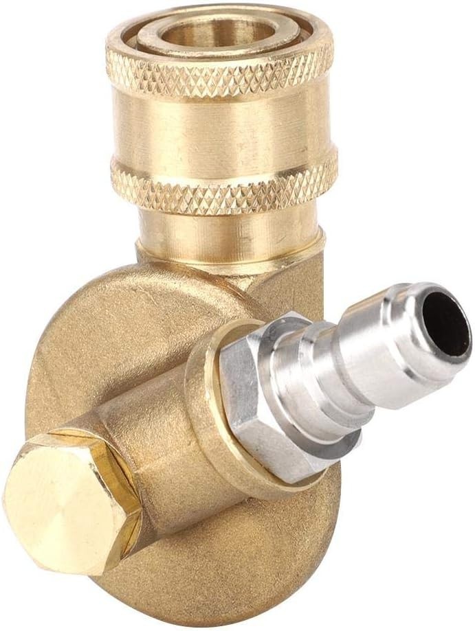 Spray Nozzle 1/4 Inch Adjustable 240° 7 Cleaning Angles High Pressure