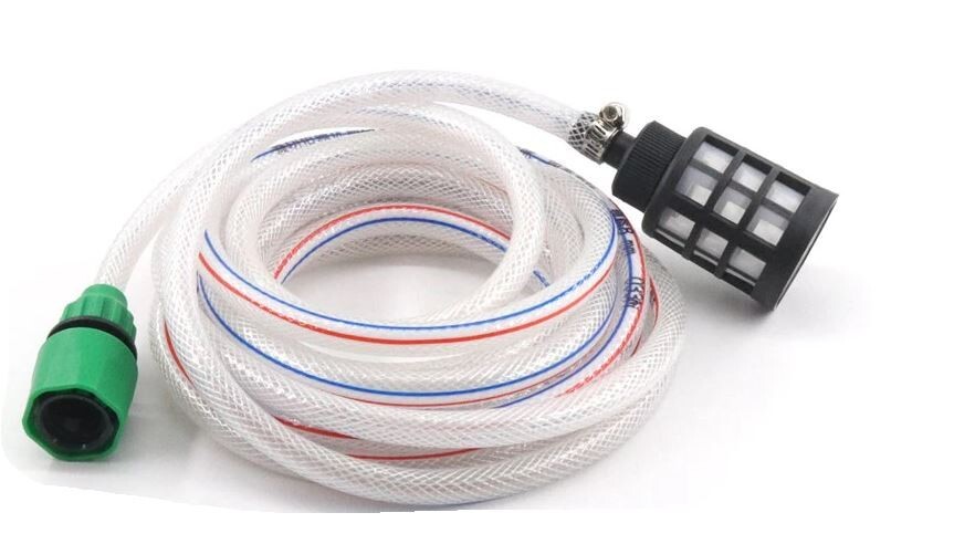 Water Line hose W Filter for Cordless Battery Pressure Washer Fits Hart Ryobi