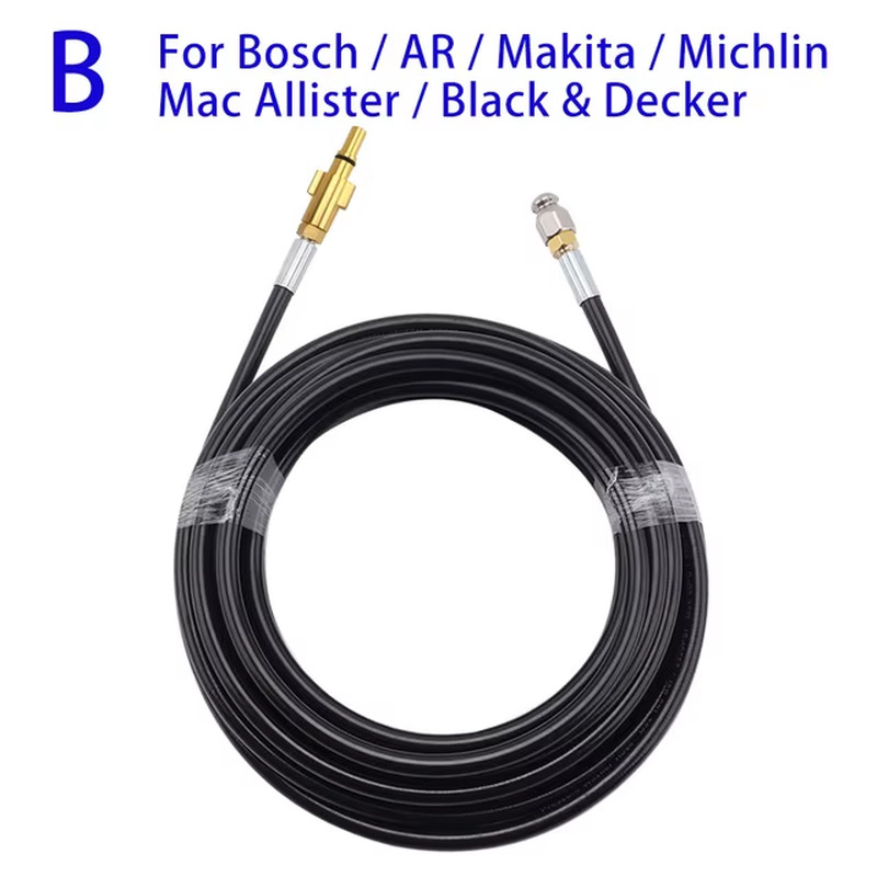 Customizable Length Pressure Washer Sewer Drain Hose Kit for Karcher