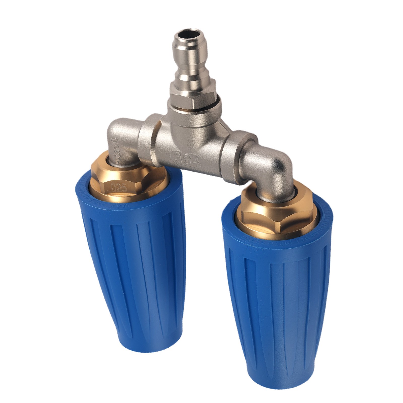 Dual Turbo Nozzle 4000PSI Pressure Washer Stainless Steel Design 4-6 GPM