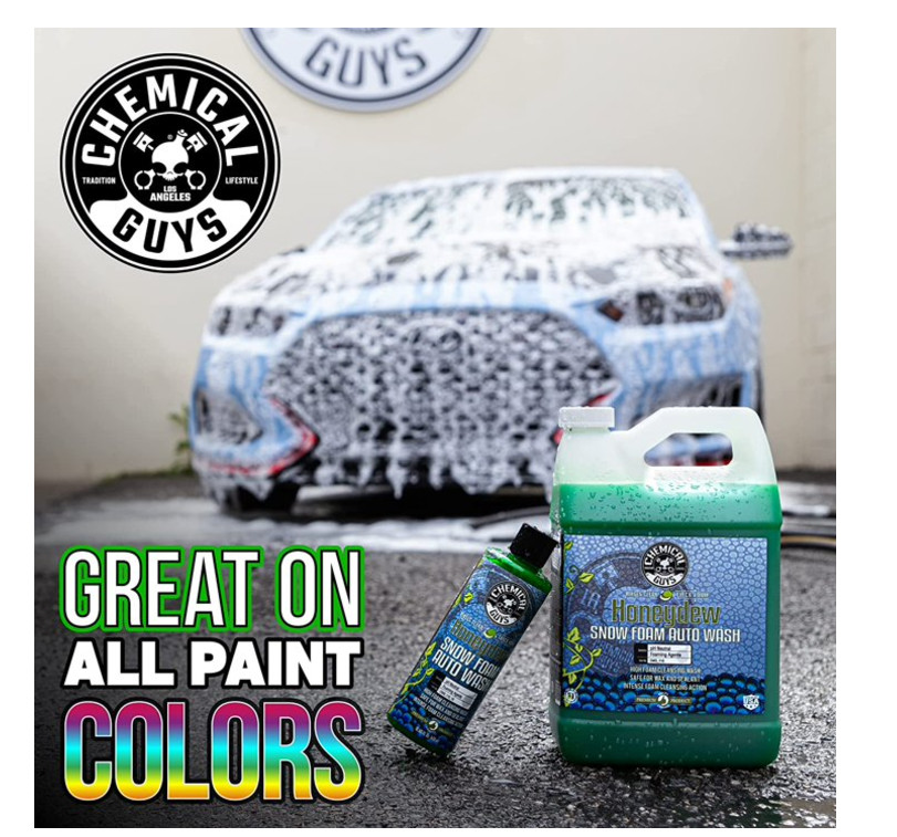 Car Wash Snow Foam Shampoo Pressure Washer Jet Gun Soap Cleanser Cannon 16 Oz