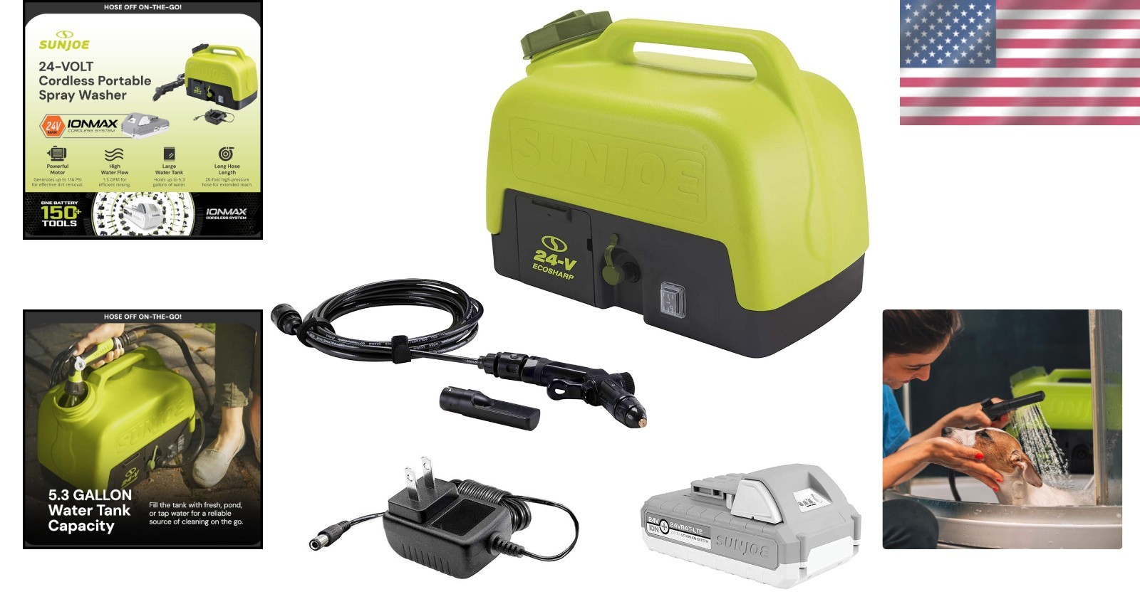 Cordless Outdoor Cleaning Machine – Total Stop System