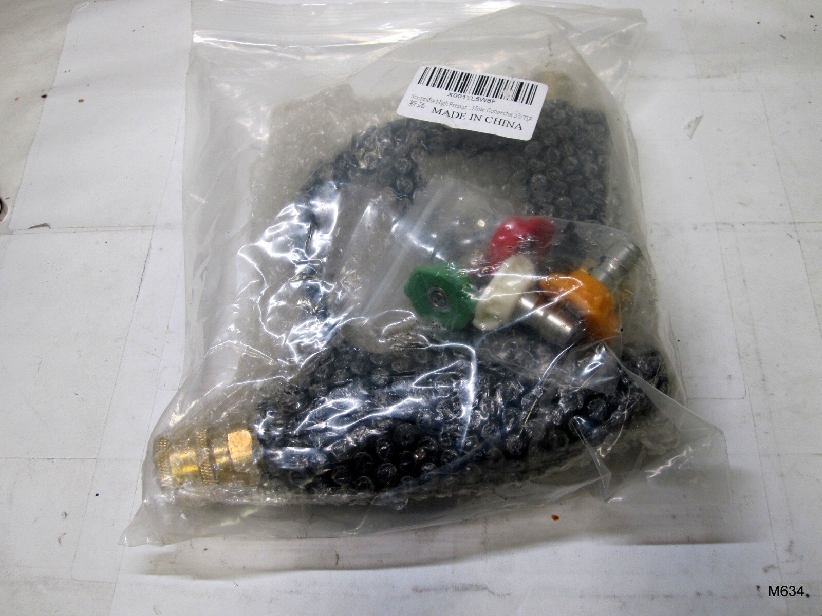 High Pressure Washer Gun,3000 PSI Max M22 Hose Connector 3.0 TIP Quick Connect
