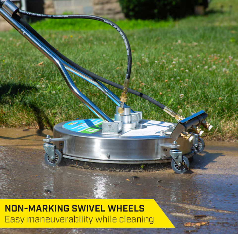 SurfaceMaxx 21in Surface Cleaner 4500 PSI Water Broom Gas Washer FreeShip
