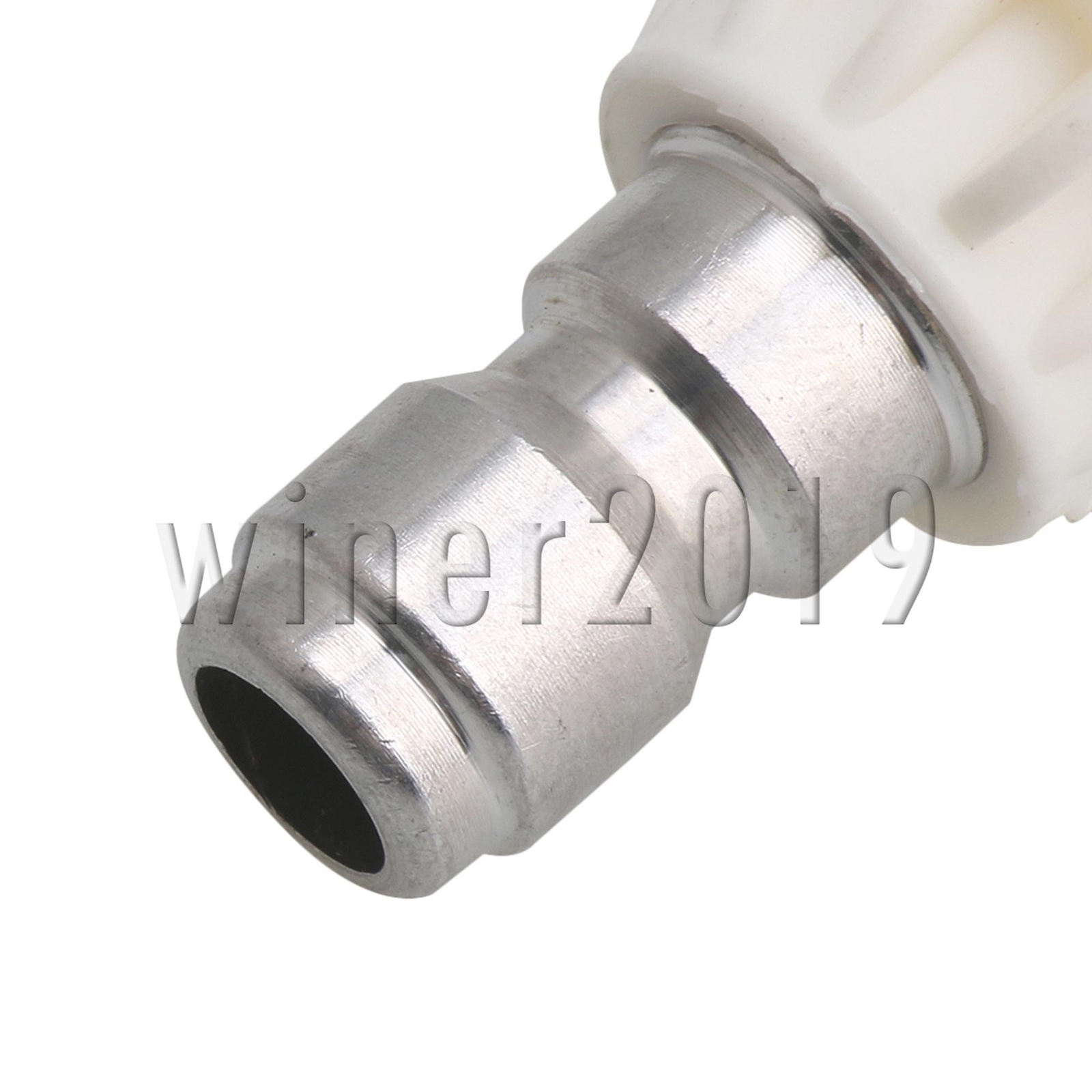 20PCS Stainless Steel Plastic 40 Degree Pressure Washer Spray Nozzles Tips Set