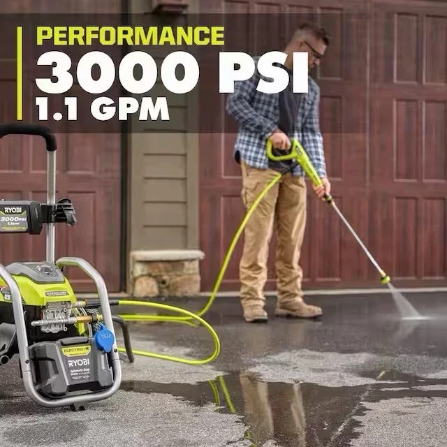 *NEW* RYOBI RY143011VNM 3000 psi Brushless Elecric Pressure Washer w/ Soap Tank