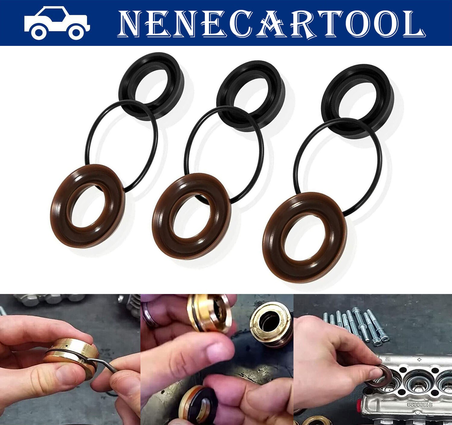 For Annovi Reverberi Pressure Washer Pump RK RKA RKV XRC AR1857 Seal Kit 18mm