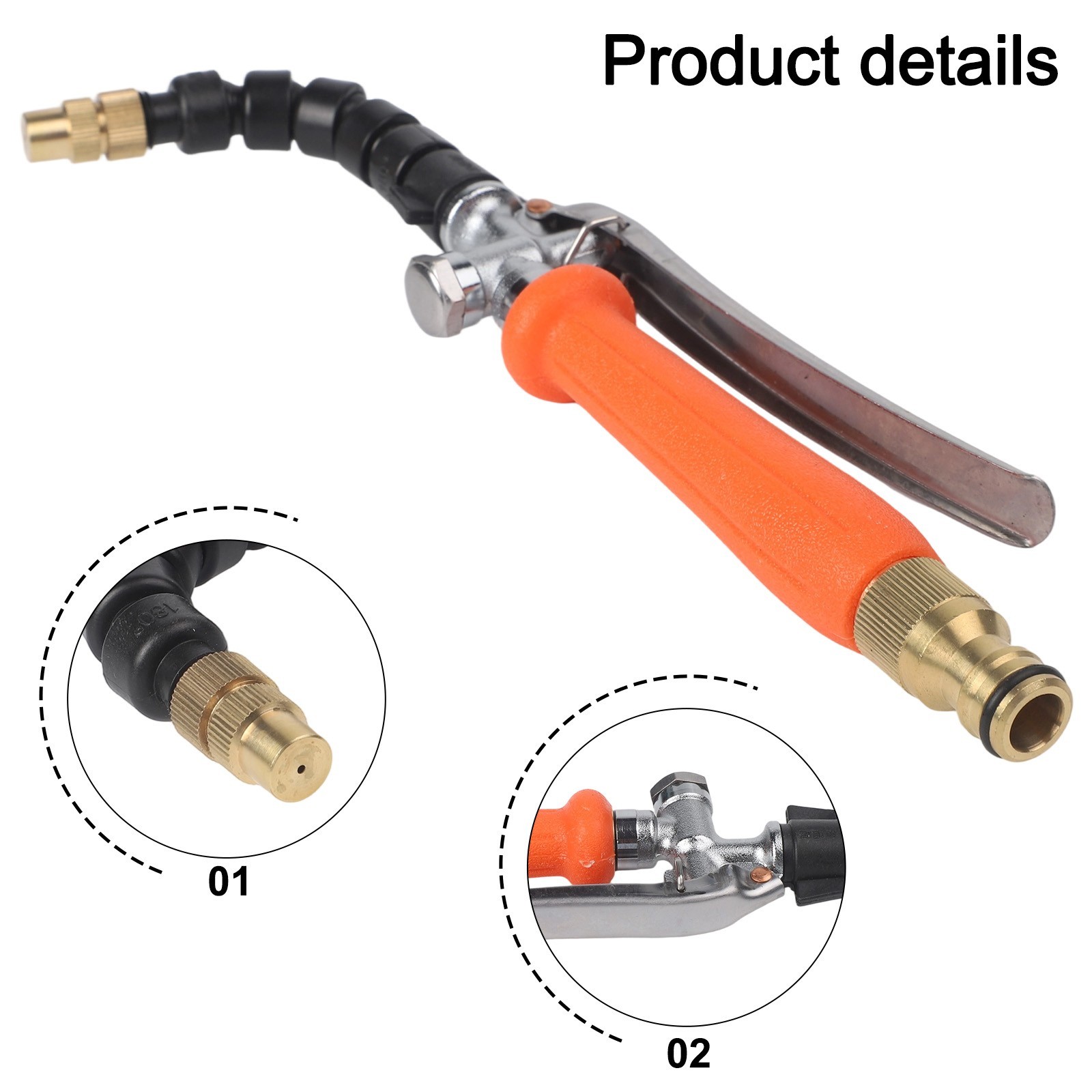 Stainless Steel Multi Mode Spray Wand for Effective Cleaning Solutions