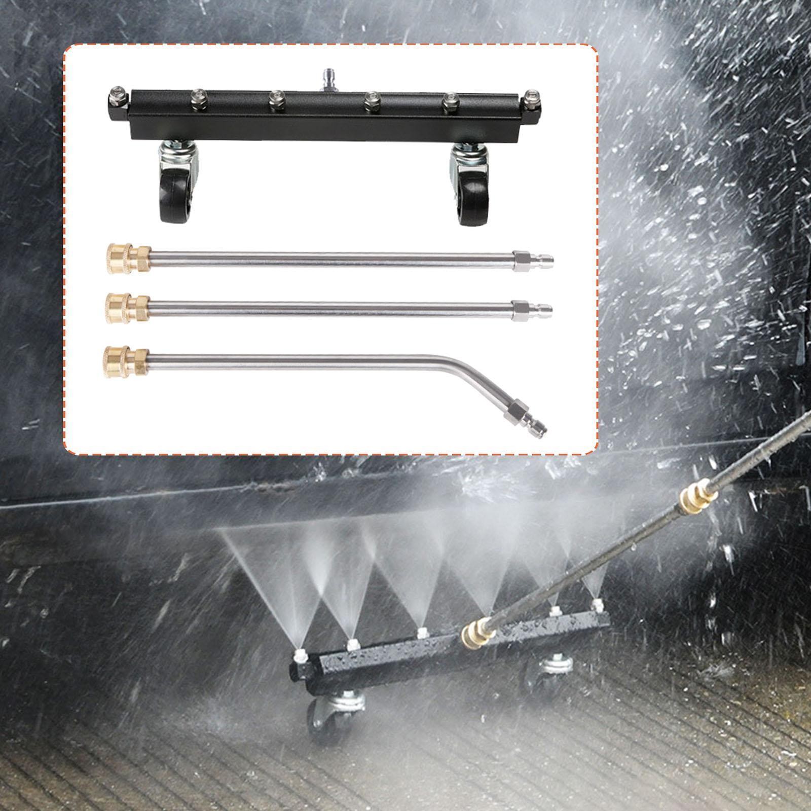 Pressure Washer Undercarriage Cleaner Car Wash Water Broom Wear Resistant with