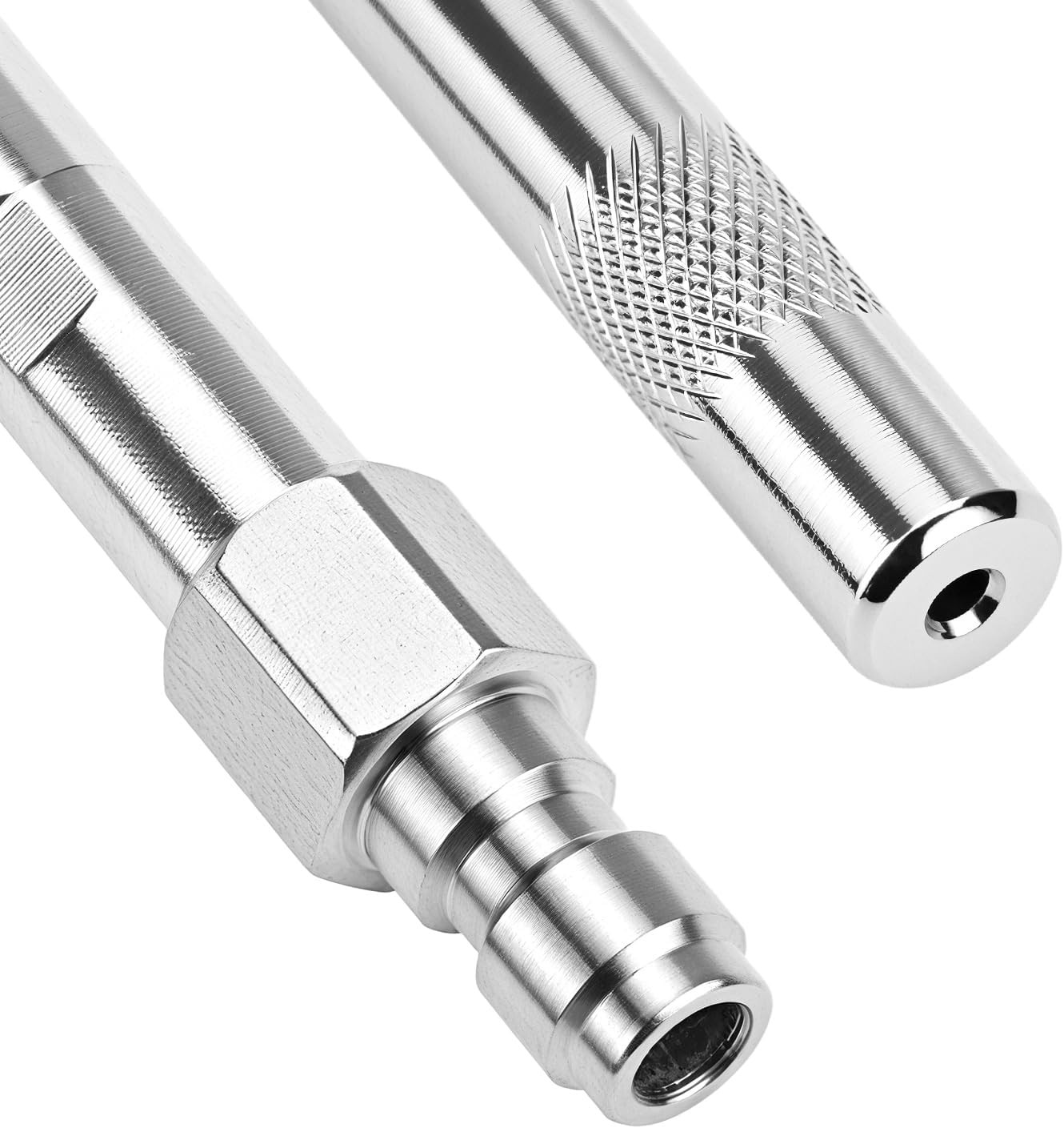 Pressure Washer Long Range Chemical Nozzle, Stainless Steel Shooter Tip