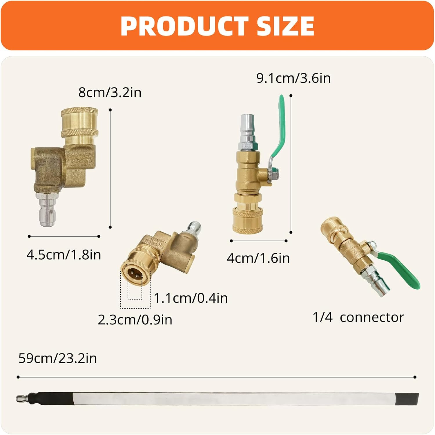 Radiator Cleaning Wand New Upgraded 24” Portable with Switch Radiator Cleaning