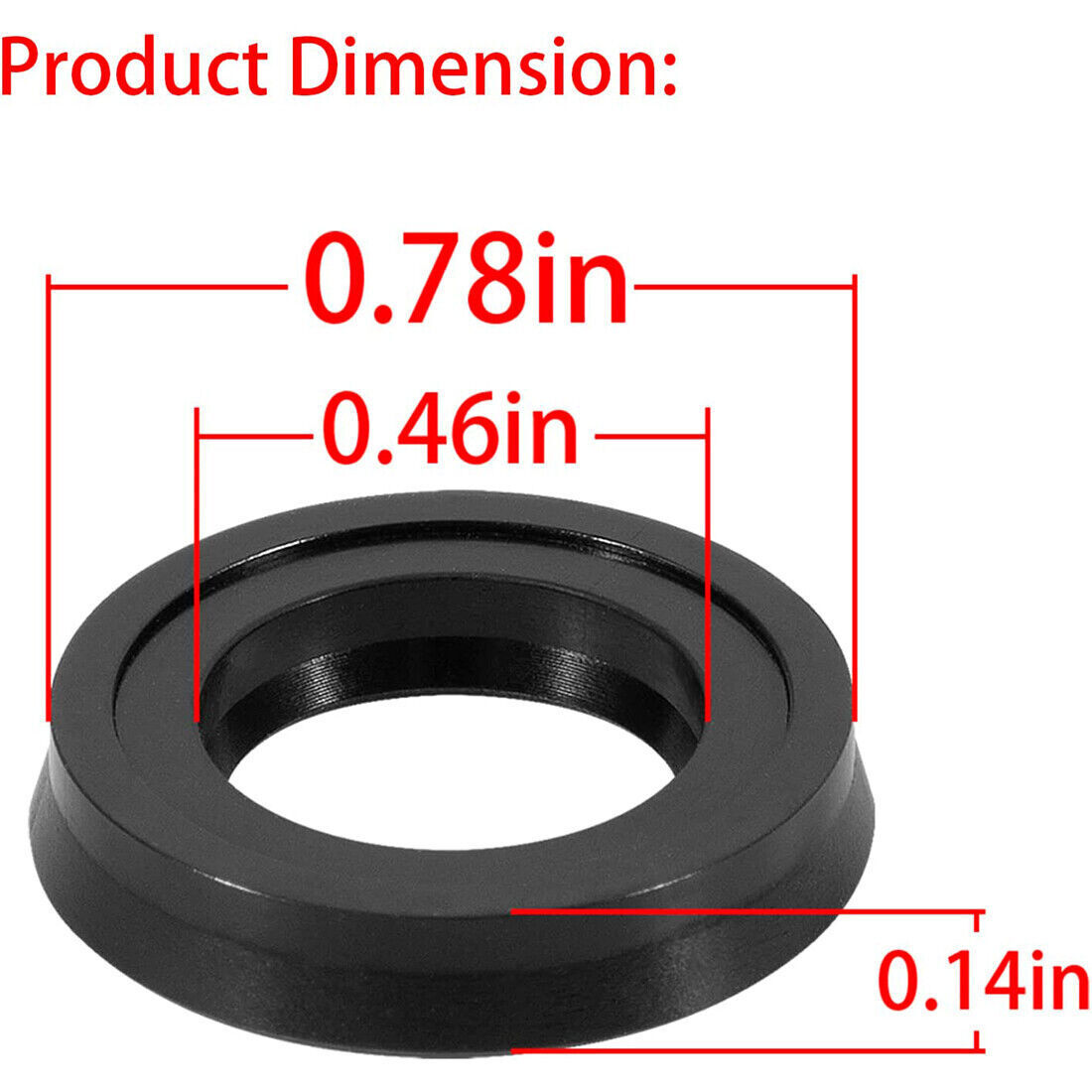 42122 High Pressure Washer Pump Water Seal, Replacement for RMW2G24, SRMW2.2G26
