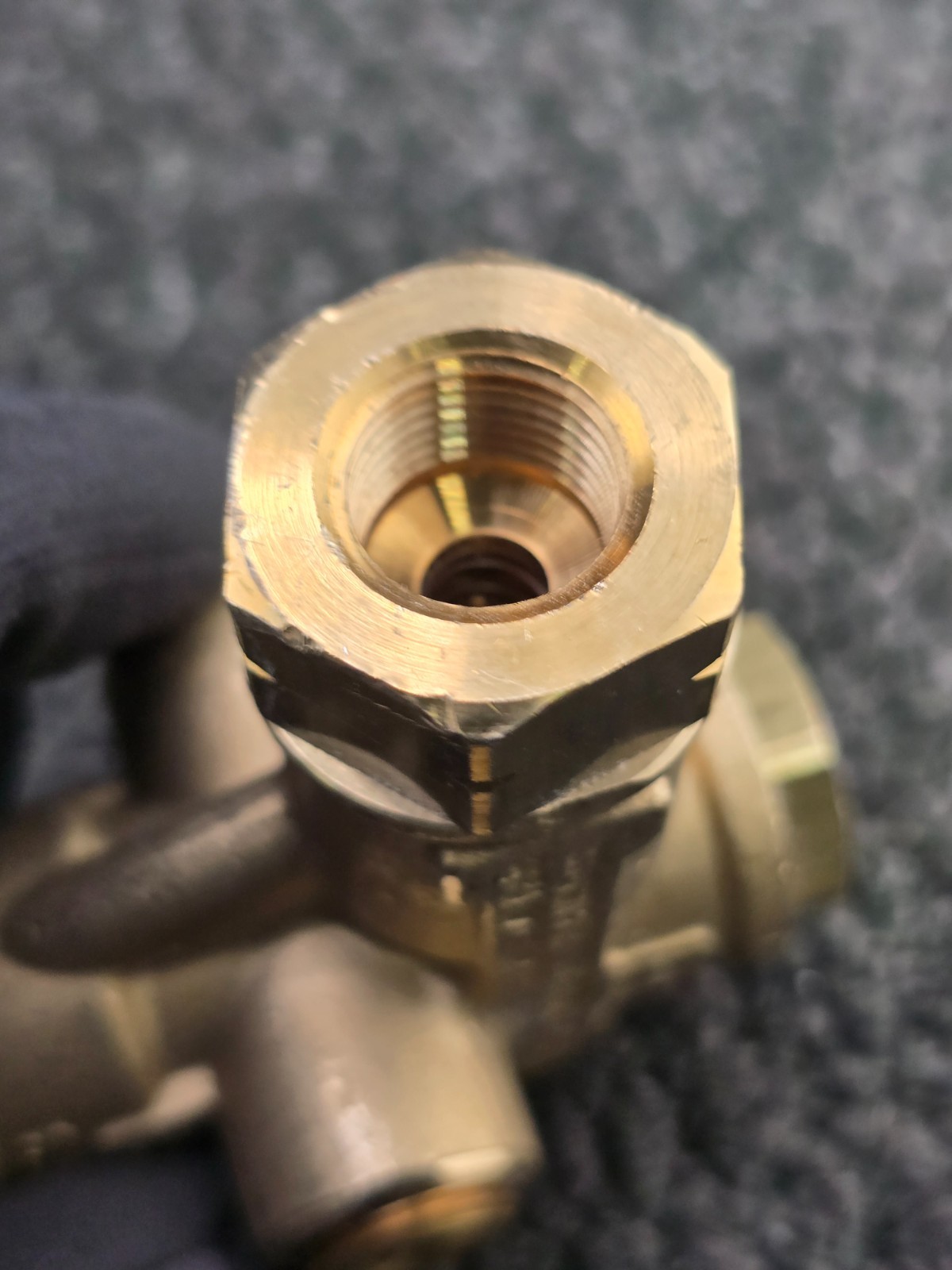 VRT3 3/8-inch Female NPT Heavy-Duty Unloader Valve Brass Body 4500 PSI, 10.5 GPM