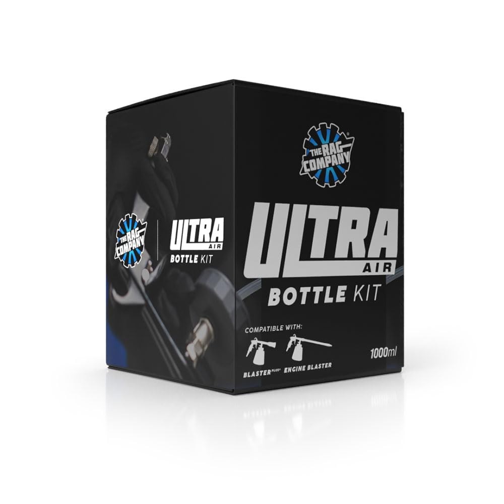The Rag Company – ULTRA Air Tool Bottle Kit – High-Impact 33.8 Ounces